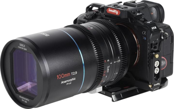 Productafbeelding Sirui Venus 100mm T2.9 1.6x anamorfe full frame lens (E-vatting) (Sony E, Volledig formaat)