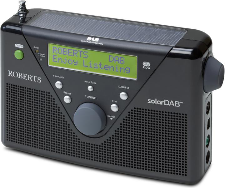 Image du produit Roberts SolarDAB 2 (FM, DAB+ DAB)