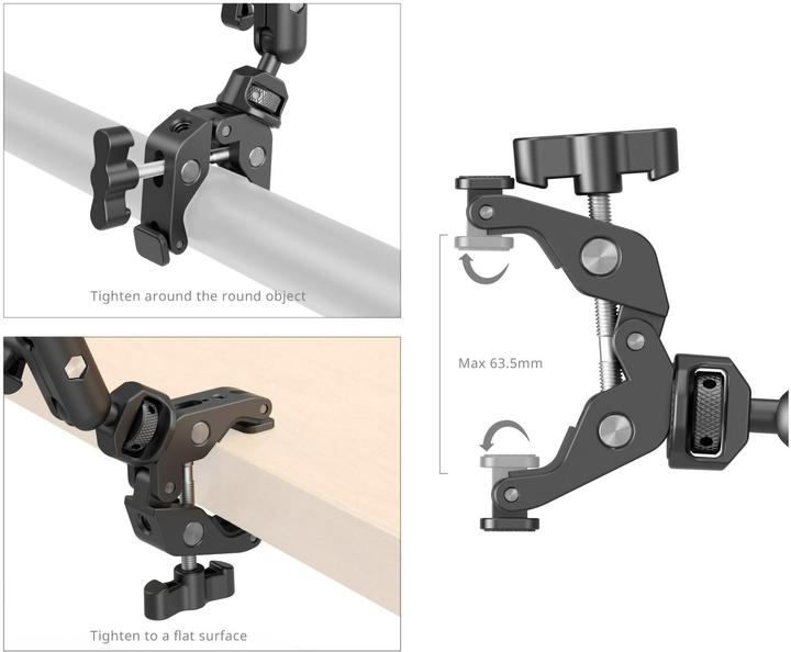 Actual product image SmallRig Magic Arm with Crab Clamp Kit 4766 (Various video accessories)