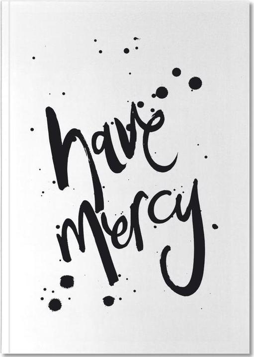 Image du produit Juniqe Mercy - Citations et slogans (A5, Pointillés)