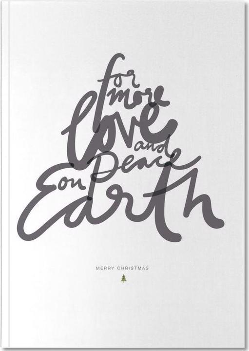 Actual product image Juniqe Peace - Quotes & Slogans (A5, Dotted)