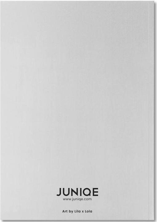 Image du produit Juniqe Renne - Photo en noir et blanc (A5, À rayures, Couverture rigide)