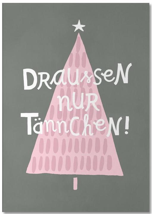 Produktbild Juniqe Die Tanne sagt No. 2 - Zitate & Slogans (A5, Liniert)