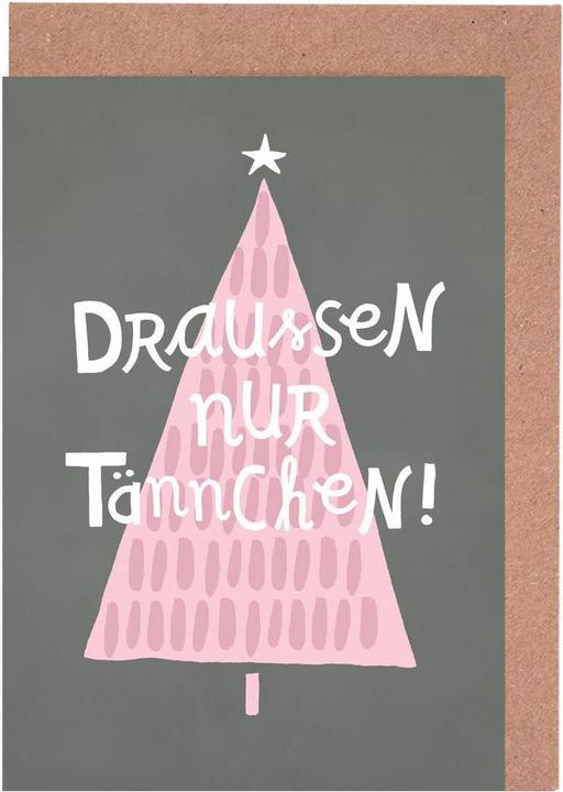 Image du produit Juniqe Die Tanne sagt No. 2 - Citations et slogans (5 pcs)