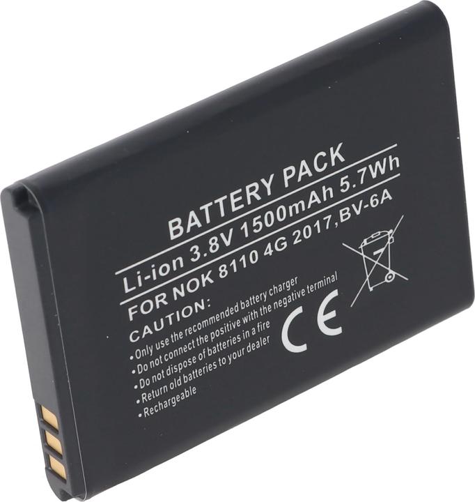 Actual product image Nokia Akku 8110 4G 2017, BV-6A