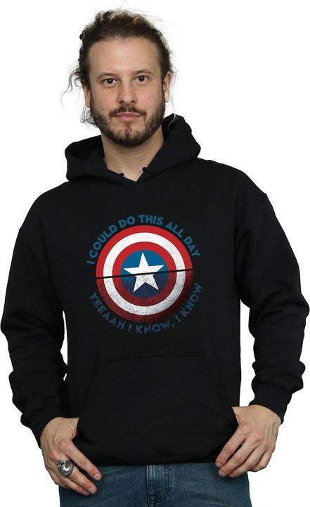 Actual product image Mens Avengers Endgame Do This All Day Hoodie (XXL)