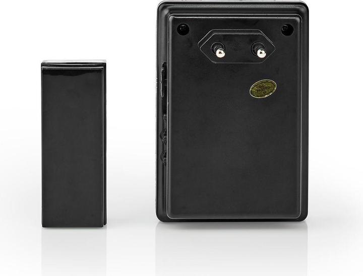 Actual product image Nedis Wireless doorbell set Mains power supply 220-240 V AC 50 Hz 1x CR2032 Volume: 80 dB S (Funk)