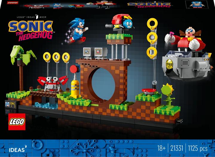 Produktbild LEGO Sonic the Hedgehog - Green Hill Zone (21331, LEGO Ideas)