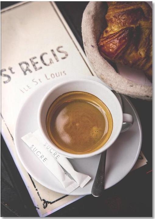 Actual product image Juniqe Café - Coffee (A5, Plain)