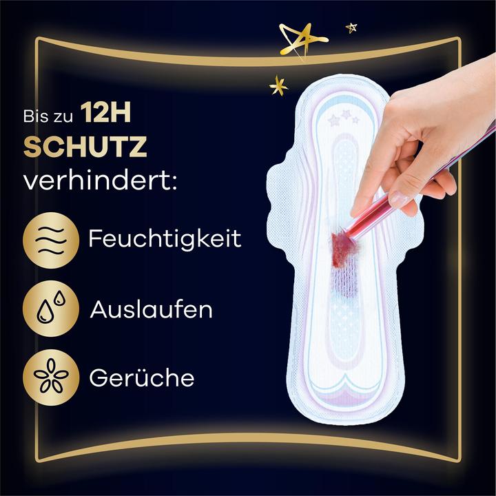 Actual product image Always Ultra pad Secure Night Extra with wings (8 x, Sanitary pads)