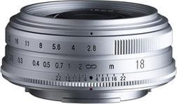 Actual product image Voigtländer Colour-Skopar 18mm / 2.8 asph. silver (Fujifilm X, APS-C / DX)