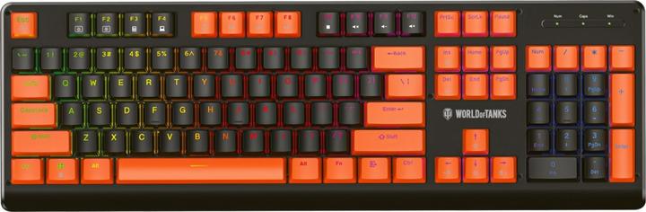 Produktbild Yenkee DESTROYER WT300 mechanische Tastatur mit Hintergrundbeleuchtung für Gamer – limitierte Version WORLD (Eng. Int.)