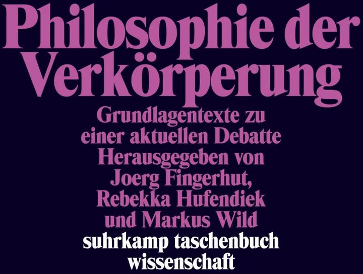 Image du produit Philosophie der Verkörperung (Allemand, Markus Wild, Rebekka Hufendiek, Joerg Dé à coudre, 2013)