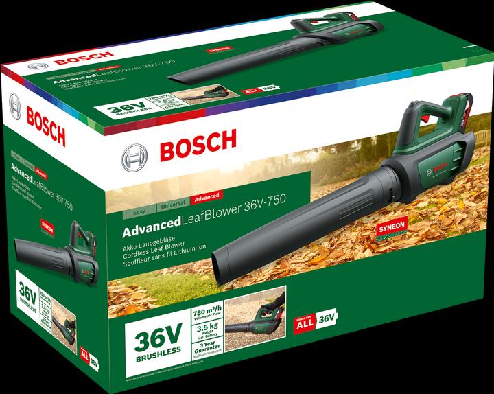 Produktbild Bosch Home & Garden AdvancedLeafBlower 36V-750 (Akkubetrieb, Laubbläser)