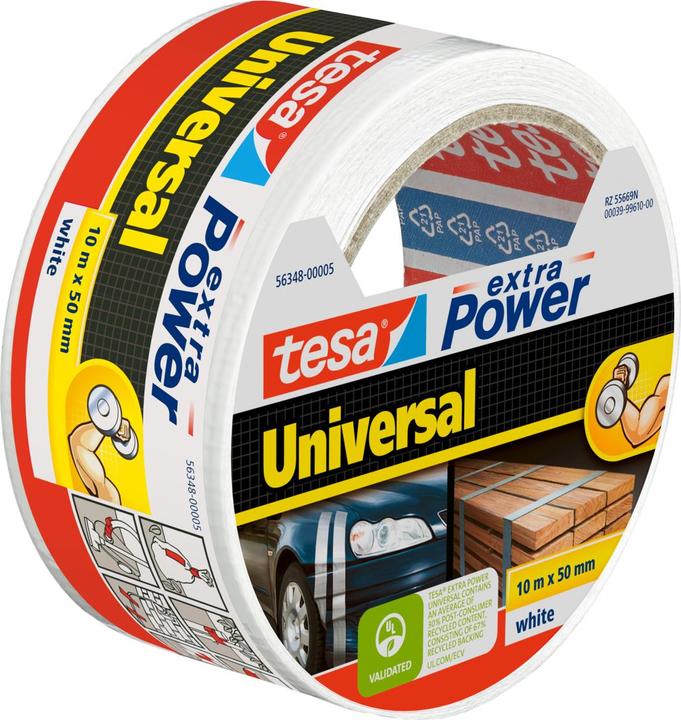 Actual product image tesa Fabric adhesive tape Extra Power W (50 mm)