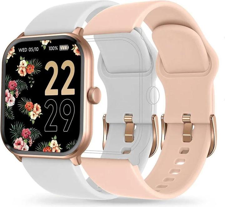Image du produit ICE Watch Smartwatch Or Rose - 2 Brac Nude-White