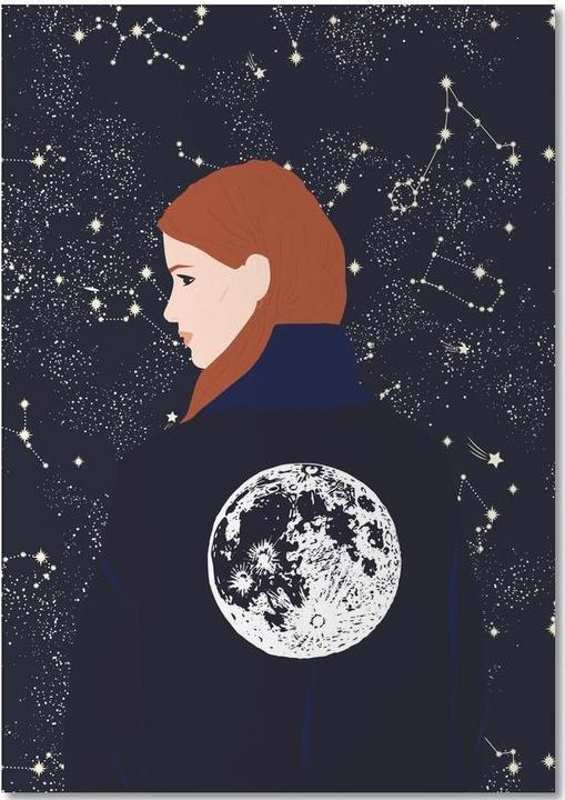 Immagine prodotto Juniqe Ritorno alla luna - Persone (A5, Punteggiato)