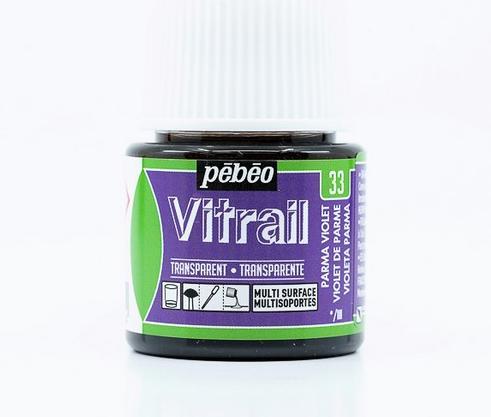 Produktbild Pebeo Vitrail Transparentfarben (Parmaviolett, 45 ml)