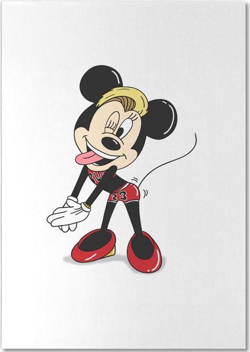 Actual product image Juniqe Miley Mouse - Superheroes & Fictional Characters (A5, Plain)