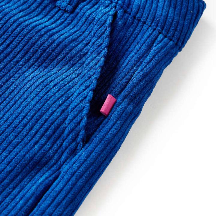 Produktbild VidaXL Kinderhose Cord Kobaltblau 104,Material: 90 % Polyester. 7 (104)
