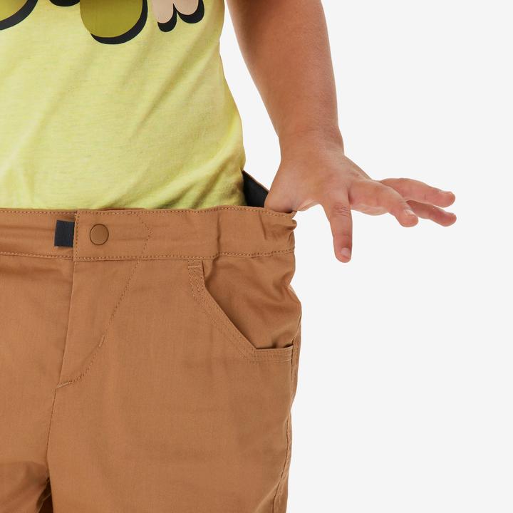 Actual product image Quechua Wandershorts MH500 Kinder Gr. 92–122 Bergwandern braun (3, 4)