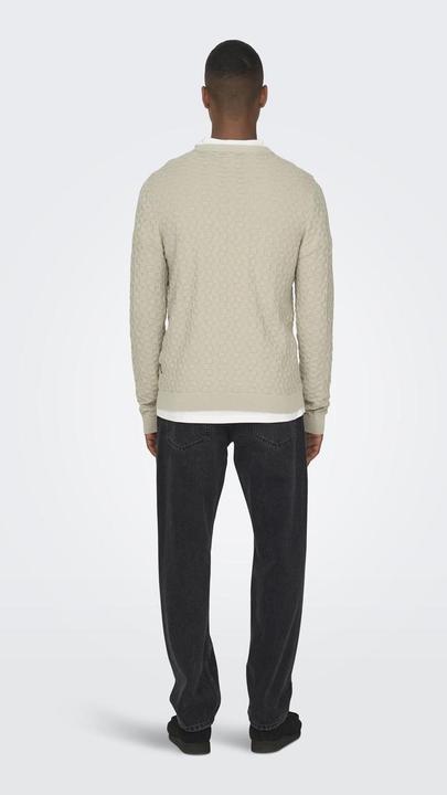 Immagine prodotto Only & Sons Onskalle Reg 12 Struc Crew Knit Noos (S)