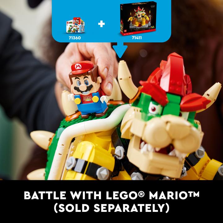 Image du produit LEGO Le puissant Bowser (71411, LEGO Super Mario)