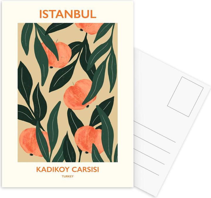 Image du produit Juniqe Istanbul Kadikoy Carsisi - Fleurs (3 pcs)