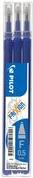 Produktbild Pilot FriXion Refill Set à 3 himmelblau (Ersatzmine, Himmelblau, 0.70 mm)