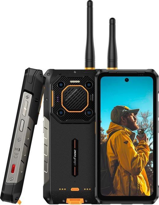 Immagine prodotto Ulefone Armor 26 Ultra Walkie-Talkie (512 GB, Nero, Arancia, 6.78", Doppia SIM, 200 Mpx, 5G)