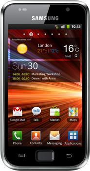 Samsung I9001 Galaxy S Plus - Metallic Black (8 GB, Black, 4", Single SIM, 5 Mpx, 3G)