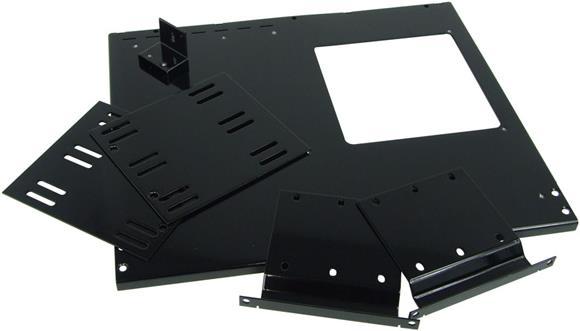Produktbild Mountain Pinnacle 18 CYO Mirror Black with Big Window Panel (E-ATX, mATX, ATX)
