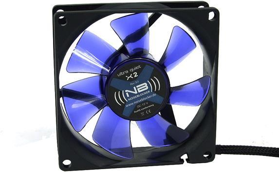 Actual product image Noiseblocker NB-BlackSilentFAn X-2 (80 mm, 2 x)