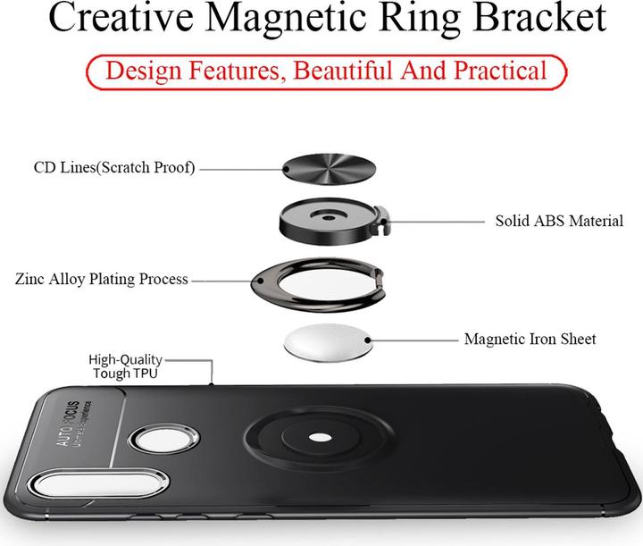 Actual product image Nalia Ring Cover 360° Finger Holder (Huawei P Smart (2019))