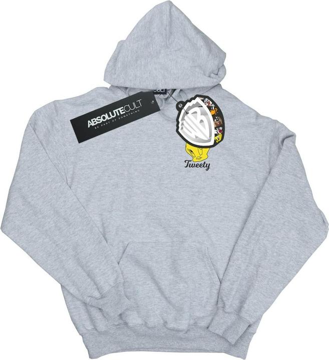 Looney Tunes Tweety Pie Head Kapuzenpullover