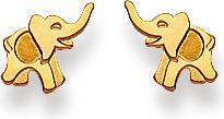 Produktbild Natsumi Schmuck Ohrstecker Elefant Gold 18K/750 (750/18 K Gelbgold)