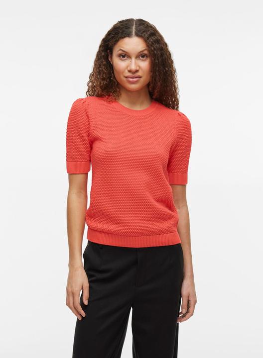 Actual product image Vila Short sleeve knitted top (S)