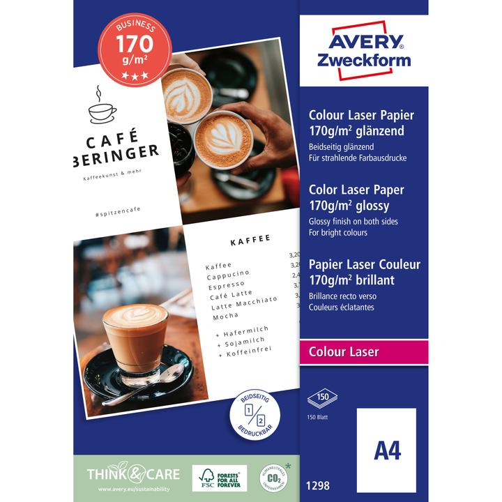 Produktbild Avery Superior Colour Laser Papier (170 g/m², A4, 200 x)