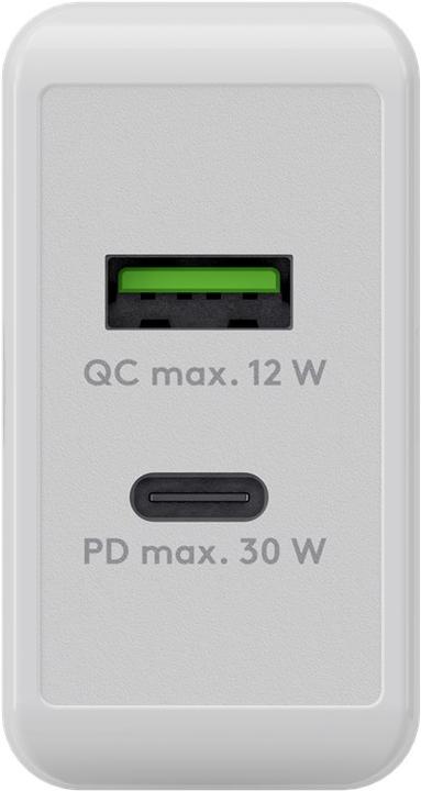 Actual product image Goobay Dual USB Quick Charger (30 W)