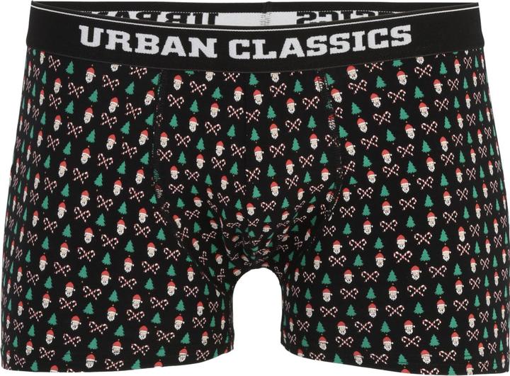 Actual product image Urban Classics Organic X-Mas Boxer Shorts 3-Pack (L, pack of 3)