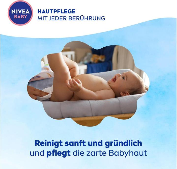 Actual product image NIVEA Soft & Cream Feuchttücher Quattro (228 Piece)