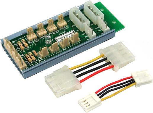 InLine Multi Power Port für 12x Lüfter (12 Lüfter)