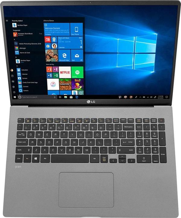 Actual product image LG Gram 17 (17", Intel Core i5-1035G7, 8 GB, 512 GB, DE)