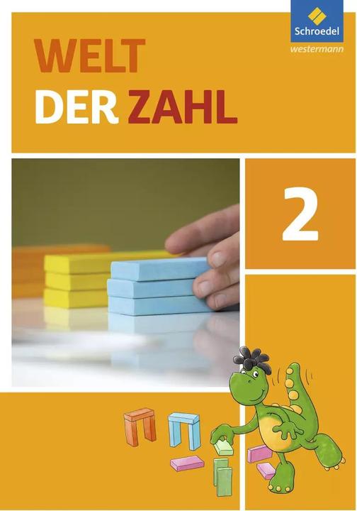 Actual product image Welt der Zahl 2. Schülerband. Berlin, Brandenburg, Mecklenburg-Vorpommern, Sachsen-Anhalt und T (German, Thomas Rottmann, Hans-Dieter Rinkens, Andrea Ludwig, Gerhild Träger, Christoph Schaefer, 2016)