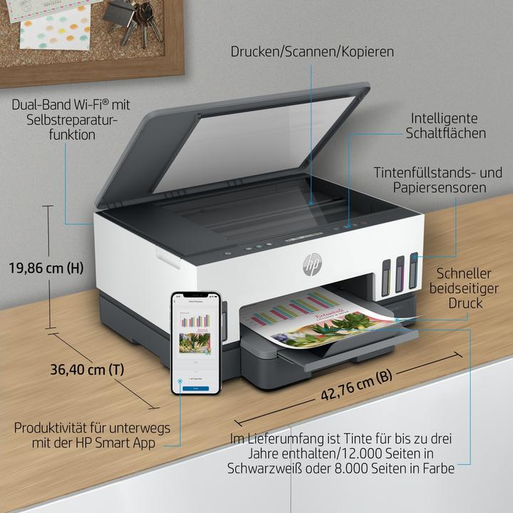 Actual product image HP Smart Tank 7005 (Ink tank, Colour)