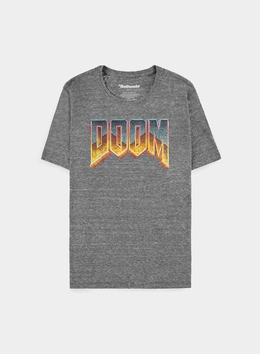 Image du produit Doom Logo Hommes T-shirt à manches courtes 555 (M)