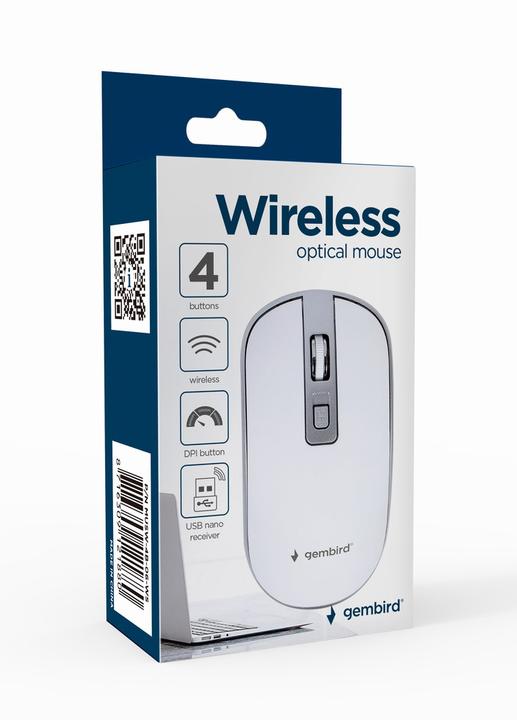 Image du produit Gembird MUSW-4B-06-WS Souris sans fil (Sans fil)