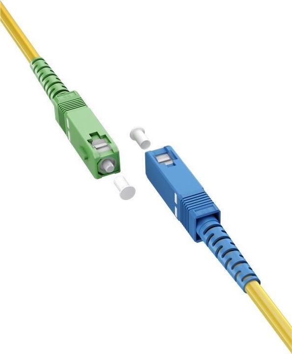 Immagine prodotto Goobay Cavo in fibra ottica FTTH, monomodale OS2 Giallo, Giallo Simplex, 25 m (S/UTP, CAT6, 25 m)