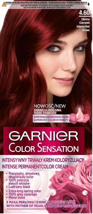Immagine prodotto Garnier GAR COLOR SENSATION 4.60 Rosso Marrone (4.60, Rosso scuro intenso)