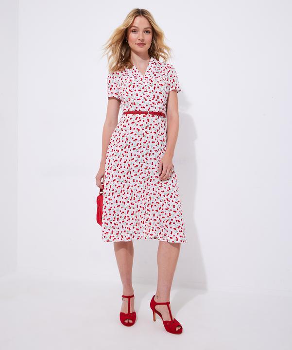 Produktbild Joe Browns PETITE Cherry Print Tie-Waist Midi (46)